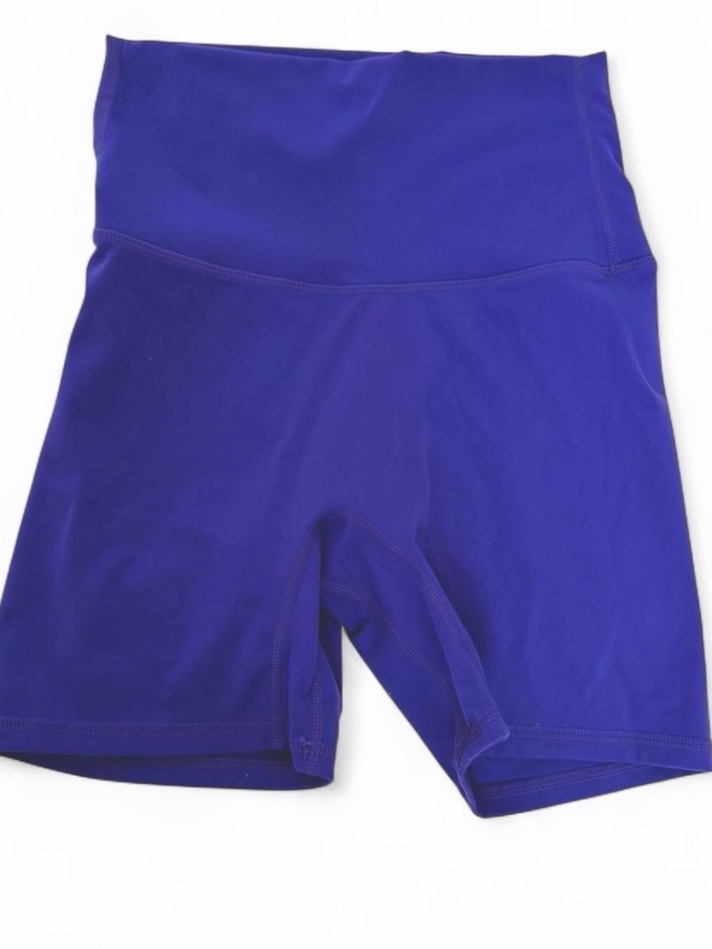 High-Waist Women’s Athletic Shorts - Royal Purple
